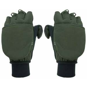 Sealskinz Windproof Cold Weather Convertible Mitten Olive Green/Black XL Cyklistické rukavice vyobraziť