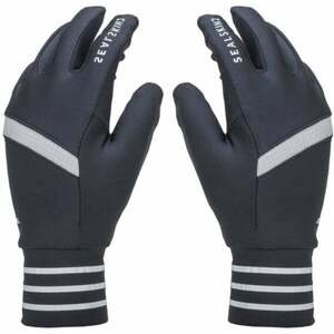 Sealskinz Solo Reflective Glove Black/Grey XL Cyklistické rukavice vyobraziť