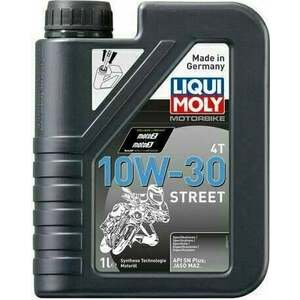 Liqui Moly 2526 Motorbike 4T 10W-30 Street 1L Motorový olej vyobraziť