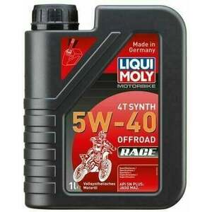 Liqui Moly 3018 Motorbike 4T Synth 5W-40 Offroad Race 1L Motorový olej vyobraziť