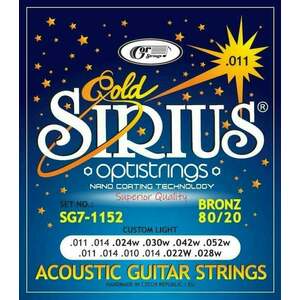 Gorstrings SIRIUS Gold SG7-1152 Struny pre akustickú gitaru vyobraziť