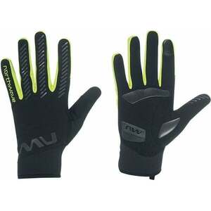 Northwave Active Gel Glove Black/Yellow Fluo L Cyklistické rukavice vyobraziť