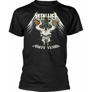 Metallica Tričko 40th Anniversary Forty Years Unisex Black M vyobraziť