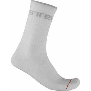 Castelli Distanza 20 Sock White 2XL Cyklo ponožky vyobraziť