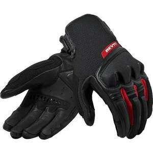 Rev'it! Gloves Duty Black/Red L Rukavice vyobraziť