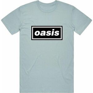 Oasis Tričko Decca Logo Unisex Light Blue S vyobraziť