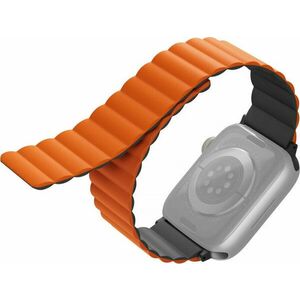 Uniq Revix Reversible Magnetic Charcoal/Orange 45 mm-44 mm-42 mm Remienok vyobraziť