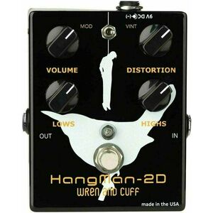 Wren and Cuff Hangman-2D High-Gain Distortion Gitarový efekt vyobraziť