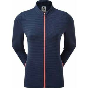 Footjoy Full-Zip Lightweight Navy/Bright Coral XS Mikina vyobraziť