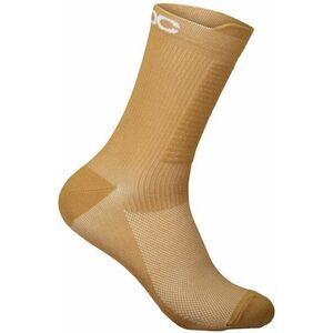 POC Lithe MTB Mid Sock Aragonite Brown S Cyklo ponožky vyobraziť