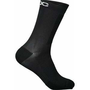 POC Lithe MTB Mid Sock Uranium Black S Cyklo ponožky vyobraziť