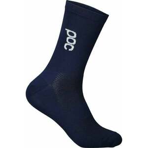 POC Soleus Lite Mid Sock Turmaline Navy M Cyklo ponožky vyobraziť