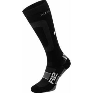 R2 Power Bike Socks Black/White M Cyklo ponožky vyobraziť