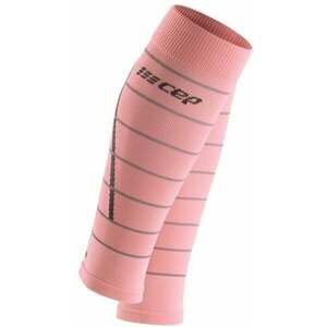 CEP WS401Z Compression Calf Sleeves Reflective Light Pink IV Bežecké návleky na lýtka vyobraziť