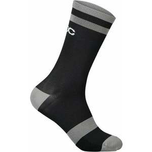 POC Lure MTB Sock Long Uranium Black/Granite Grey S Cyklo ponožky vyobraziť