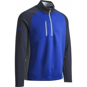 Callaway Blocked Ottoman Fleece Magnetic Blue L Mikina vyobraziť