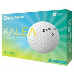 TaylorMade Kalea White Golfové lopty vyobraziť