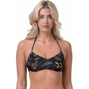 Nebbia Earth Powered Bikini Top Volcanic Black S Dámske plavky vyobraziť