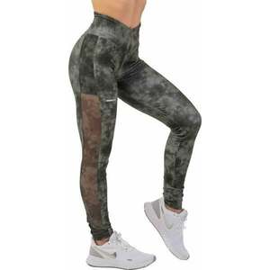 Nebbia ECO Camo Green Mesh Leggings "Breathe" Como Green L Fitness nohavice vyobraziť