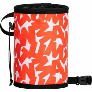 Mammut Gym Print Chalk Bag Vrecko na magnézium Hot Red AOP vyobraziť