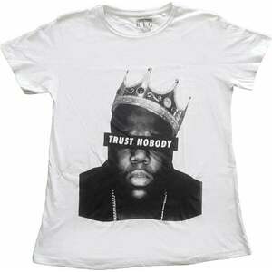 Notorious B.I.G. Tričko Trust Nobody White S vyobraziť