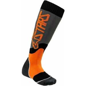 Alpinestars Ponožky MX Plus-2 Socks Cool Gray/Orange Fluorescent S vyobraziť