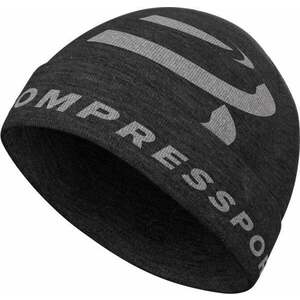 Compressport Casual Beanie Asphalte Black Čiapka vyobraziť