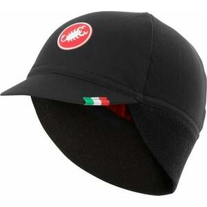 Castelli Difesa Thermal Cap Black Red UNI Šiltovka vyobraziť