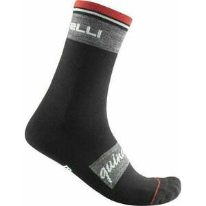 Castelli Quindici Soft Merino Sock Black L/XL Cyklo ponožky vyobraziť