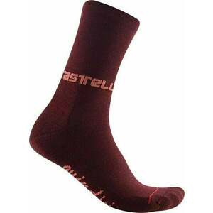 Castelli Quindici Soft Merino W Sock Bordeaux S/M Cyklo ponožky vyobraziť