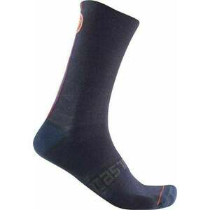 Castelli Racing Stripe 18 Sock Savile Blue S/M Cyklo ponožky vyobraziť