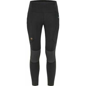 Fjällräven Abisko Trekking Tights Pro W Black/Iron Grey L Outdoorové nohavice vyobraziť