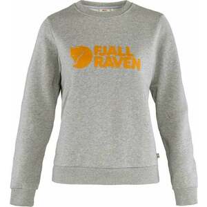 Fjällräven Logo Sweater W Grey/Melange L Outdoorová mikina vyobraziť