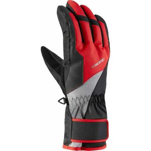 Viking Santo Gloves Black/Red 8 Lyžiarske rukavice vyobraziť