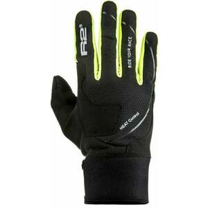 R2 Blizzard Gloves Black/Neon Yellow M Lyžiarske rukavice vyobraziť