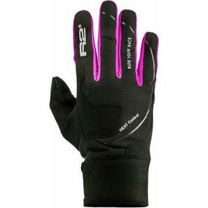 R2 Blizzard Gloves Black/Neon Pink M Lyžiarske rukavice vyobraziť