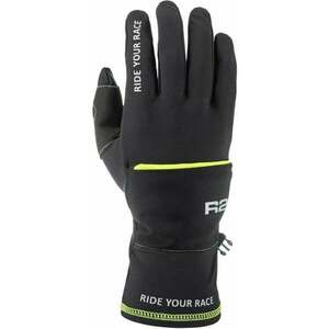 R2 Cover Gloves Neon Yellow/Black XL Lyžiarske rukavice vyobraziť