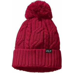 Jack Wolfskin Stormlock Pompom Beanie Cranberry UNI Lyžiarska čiapka vyobraziť