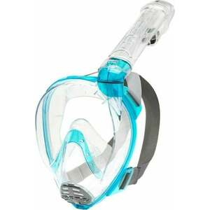 Cressi Baron Full Face Mask Clear/Aquamarine Transparent S/M Potápačská maska vyobraziť