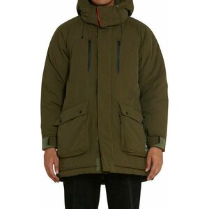 Deus Ex Machina Hiemal Padded Long Jacket Moss Green L Lyžiarska bunda vyobraziť