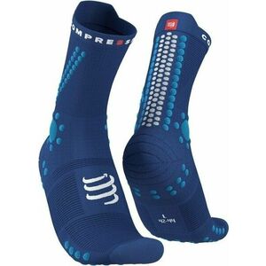 Compressport Pro Racing v4.0 Trail Sodalite/Fluo Blue T3 Bežecké ponožky vyobraziť