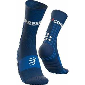 Compressport Ultra Trail Blue Melange T2 Bežecké ponožky vyobraziť