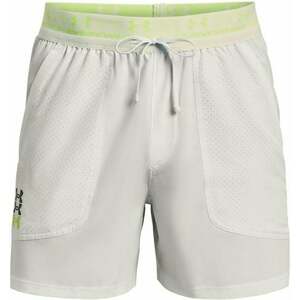 Under Armour Men's UA Run Anywhere Short Gray Mist/Lime Surge/Reflective L Bežecké kraťasy vyobraziť