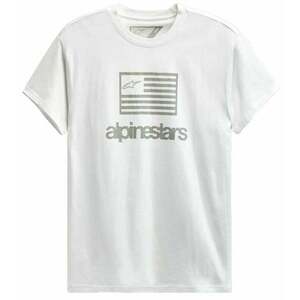 Alpinestars Flag Tee White S Tričko vyobraziť