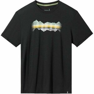 Smartwool Mountain Horizon Graphic Short Sleeve Tee Black 2XL Tričko vyobraziť