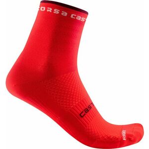 Castelli Rosso Corsa W 11 Sock Hibiscus L/XL Cyklo ponožky vyobraziť