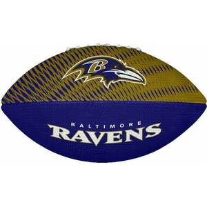 Wilson NFL JR Team Tailgate Football Baltimore Ravens Yellow/Blue Americký futbal vyobraziť