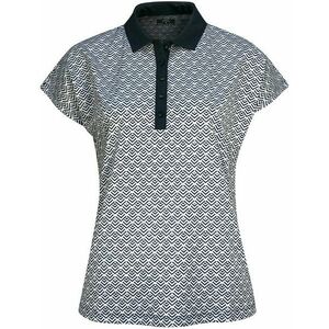 Callaway Womens Chev Geo Brilliant White M Polo košeľa vyobraziť