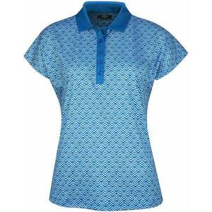 Callaway Womens Chev Geo Blue Sea Star S Polo košeľa vyobraziť