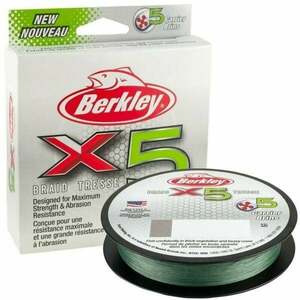 Berkley x5 Braid Low Vis Green 0, 30 mm 150 m 31, 5 kg Šnúra vyobraziť